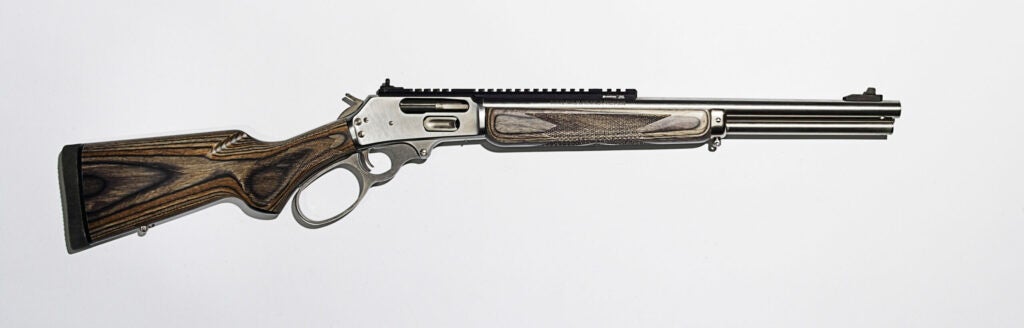 Marlin Model 1895 on a white background.