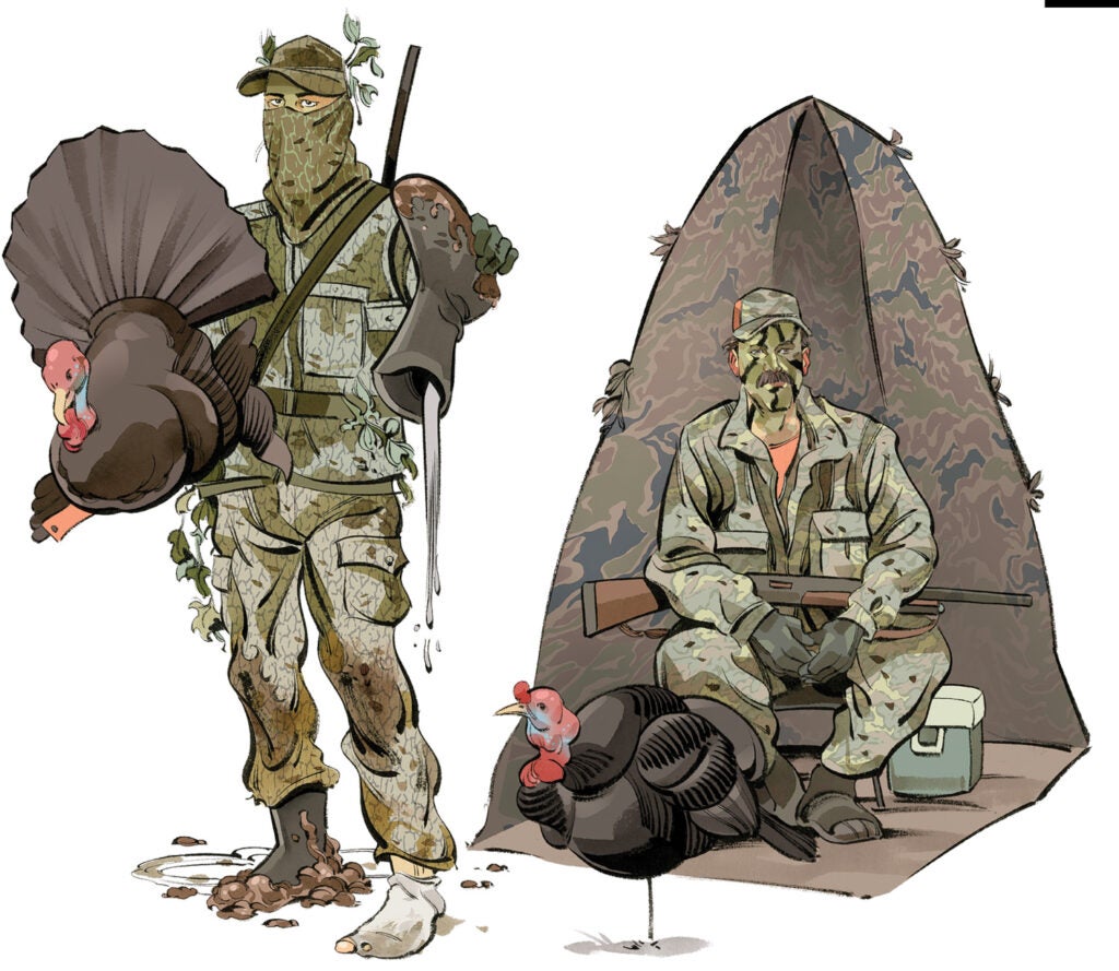 types of turkey hunters