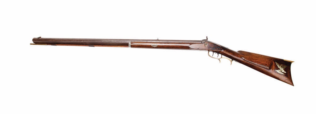 The Hawken Rifle on a white background.