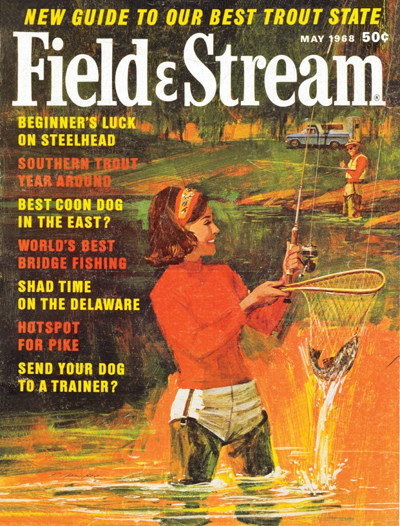 women, cover, vintage, F&S, fishing, 60s