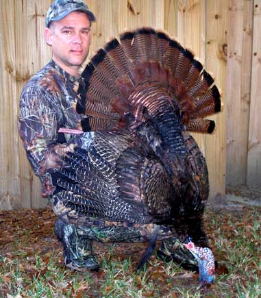 Robert Sandlin harvested this Osceola gobbler this past March in Ocala, Fla. The bird had an 11-inch beard, 1-inch spurs, and weighed 20 pounds.
