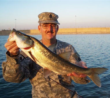 Veteran fishing