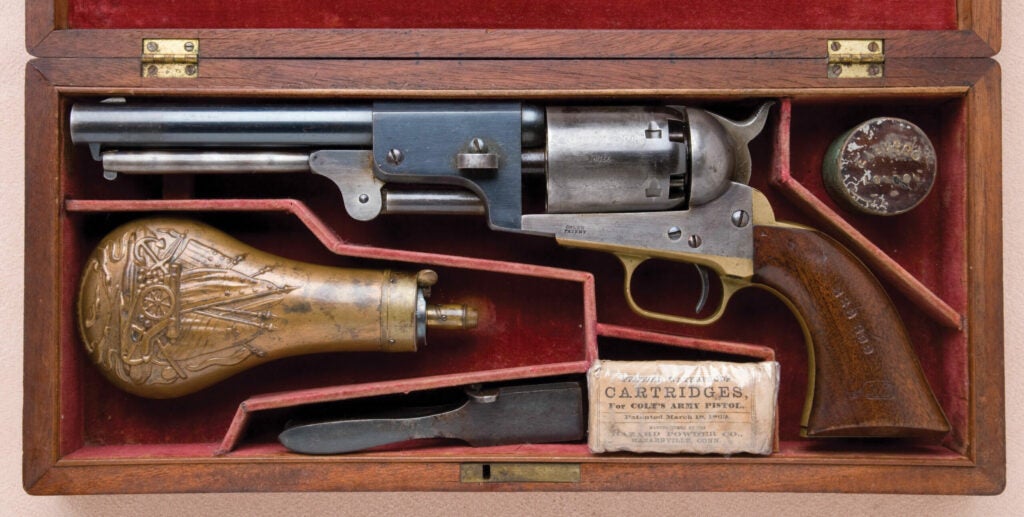 httpswww.fieldandstream.comsitesfieldandstream.comfilesimport2014importImage2011photo38356Fine_Cased_Historic_and_U.S._Martially_Marked_Colt_Third_Model_Dragoon_Revolver_with_Smithsonian_Institution_Stamping_222_399_on_Grips_-_2.jpg