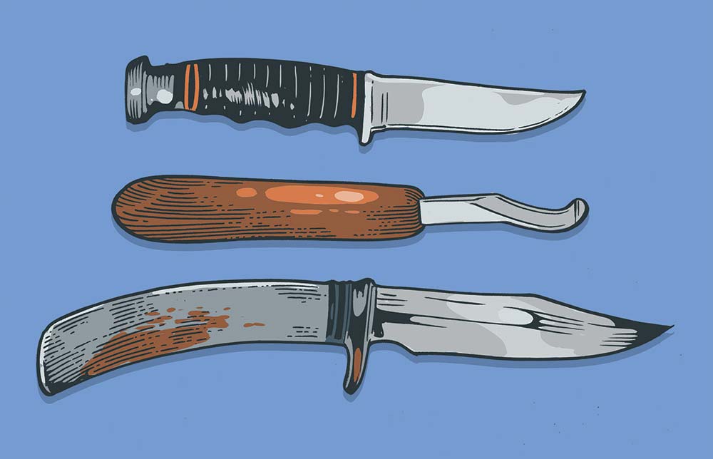 david petzal hunting knives