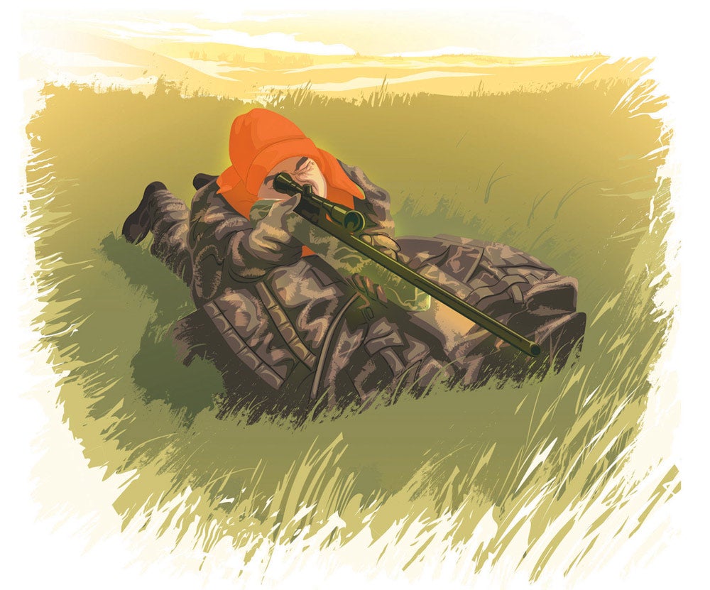 Rifle season illustration