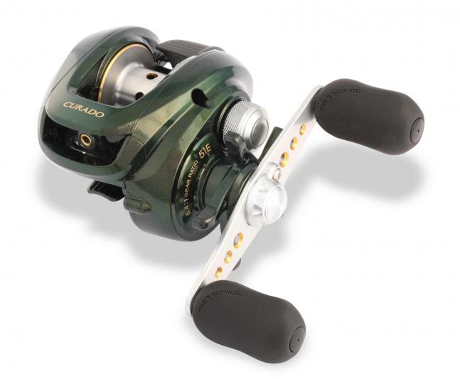Left handed baitcaster reels are more common than right handed reels.