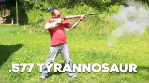 577 Tyrannosaur ammo kickback