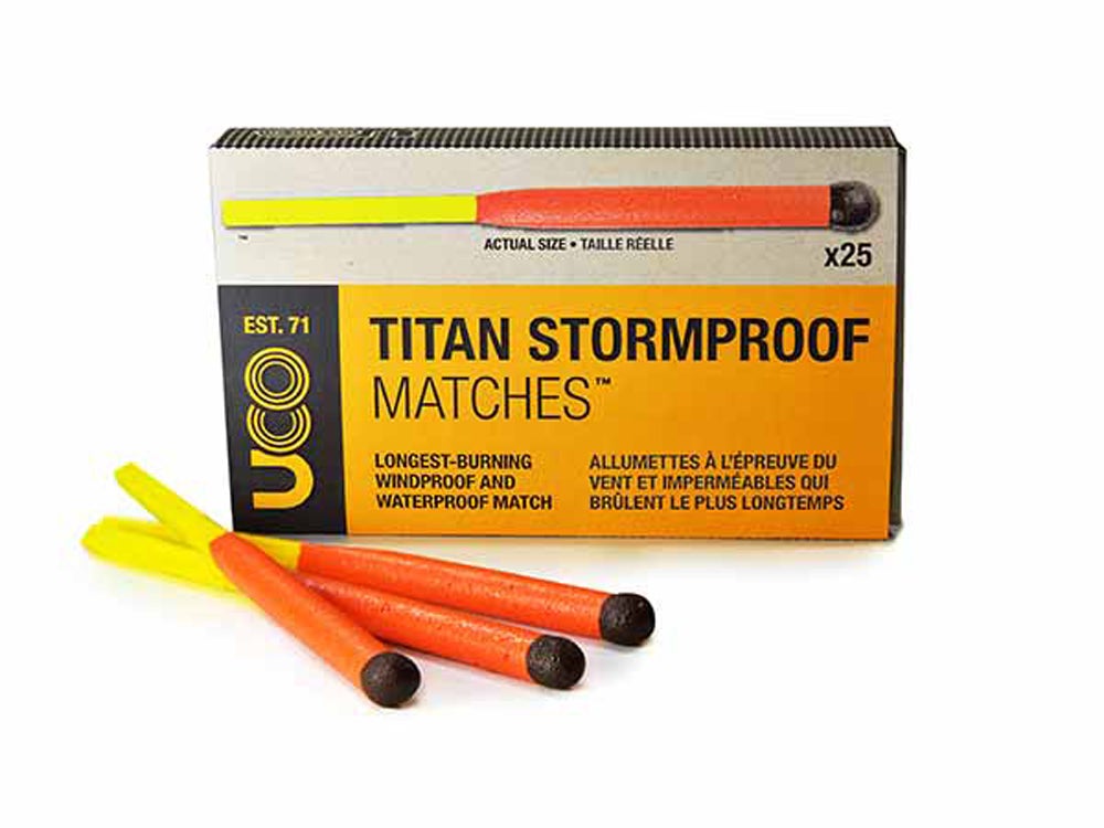 titan stormproof matches