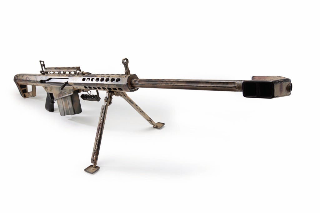 The Barrett M82A1 on a white background.