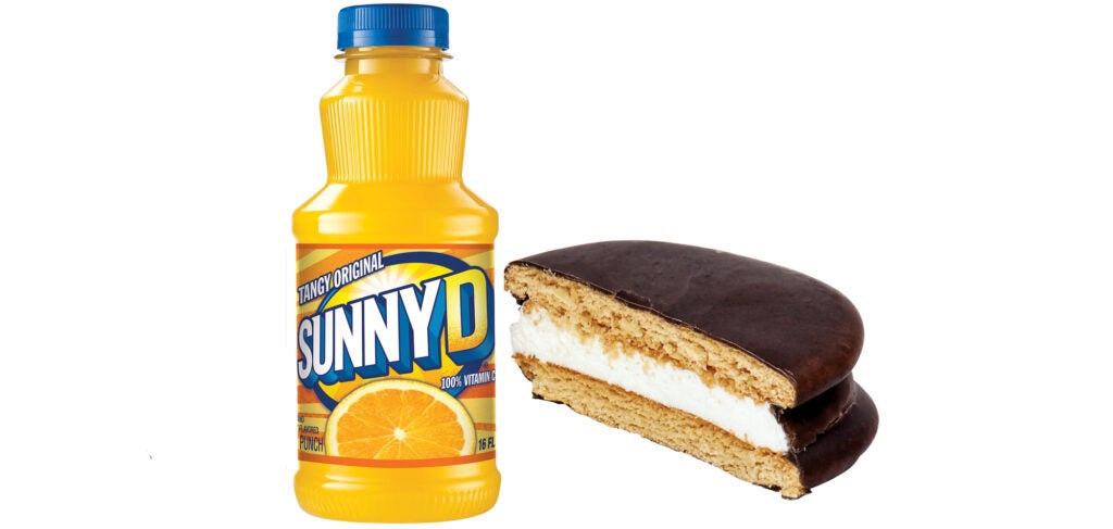 Sunny D and a Moon Pie