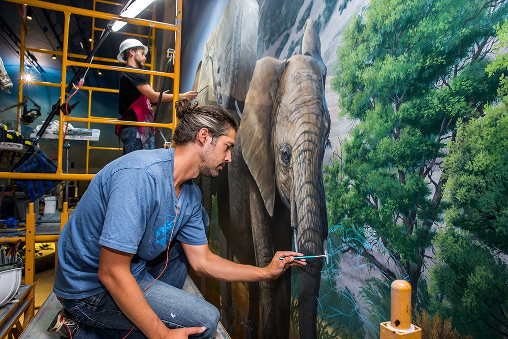 Africa diorama Wonders of Wildlife National Museum & Aquarium