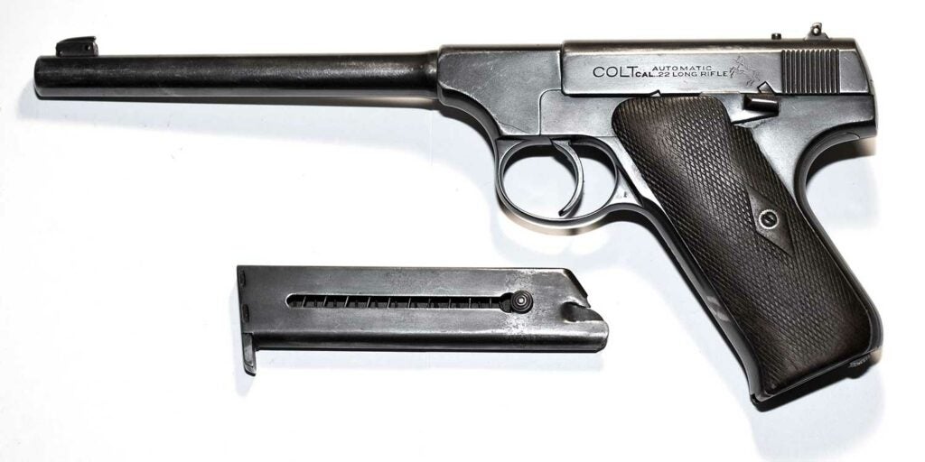 1915: The Colt Woodsman is a best pistol