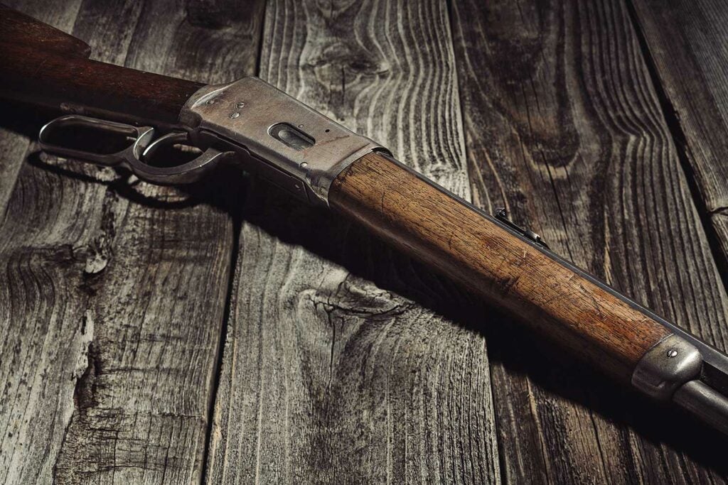 vintage winchester model 1894 lever action rifle