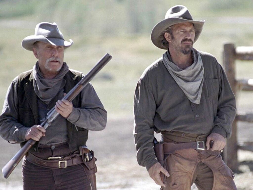 robert duvall and kevin costner in open range