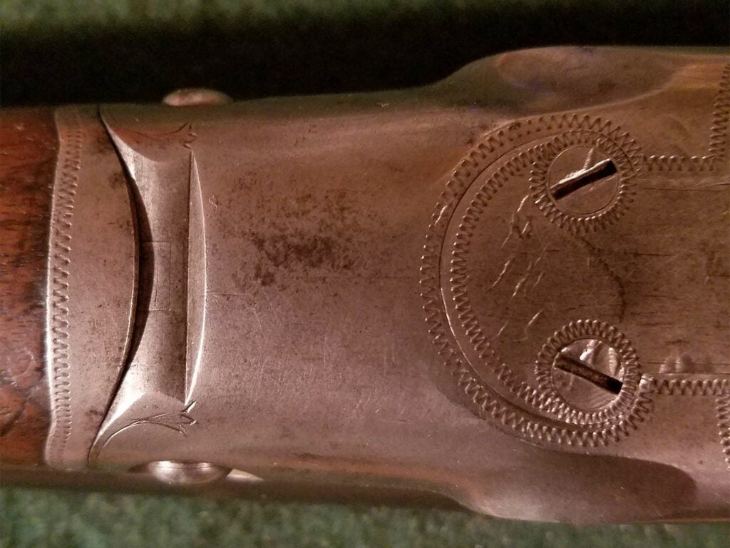 mangled screws on a shotgun