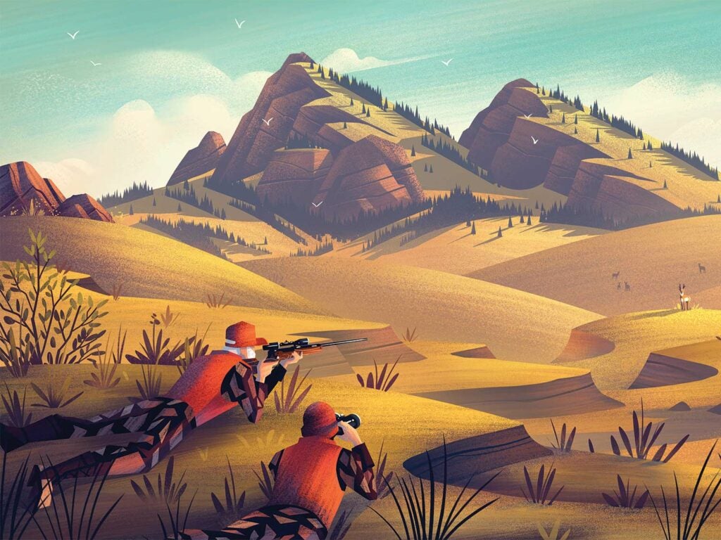 httpspush.fieldandstream.comsitesfieldandstream.comfilesimages201910two-hunters-illustration-antelope-hunting.jpg