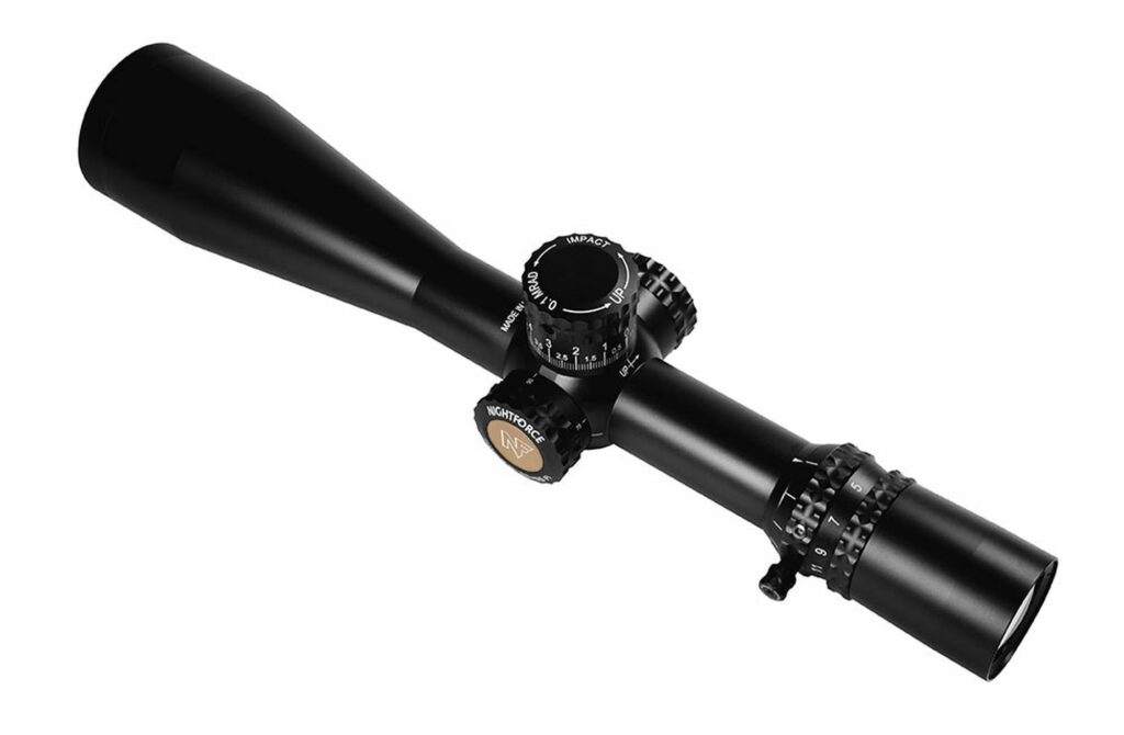 Nightforce ATACR 5-25x56 riflescope.