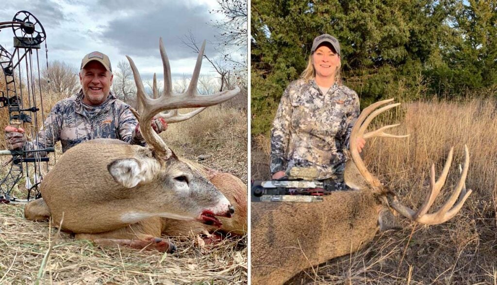 Joel and Janice Maxfield took their bucks on November 13th and 9th respectively.