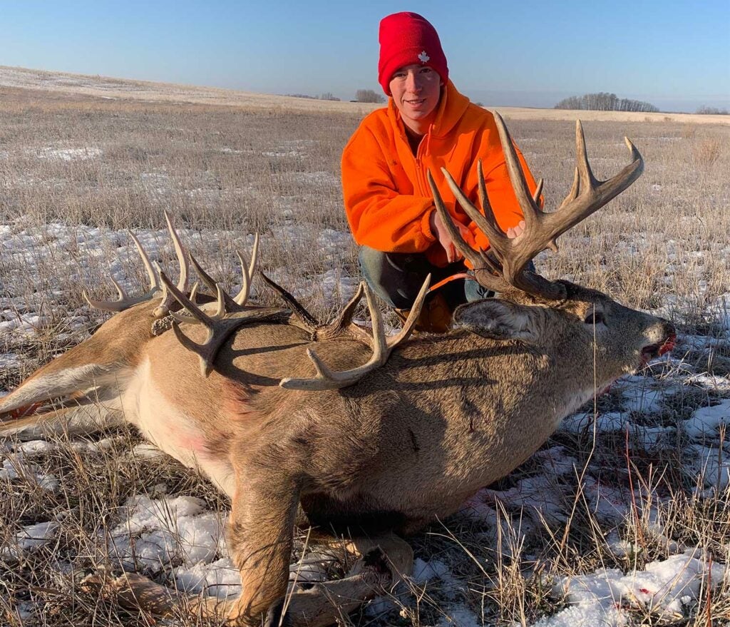 Austin Avramemko took this gorgeous Saskatchewan buck on November 21.