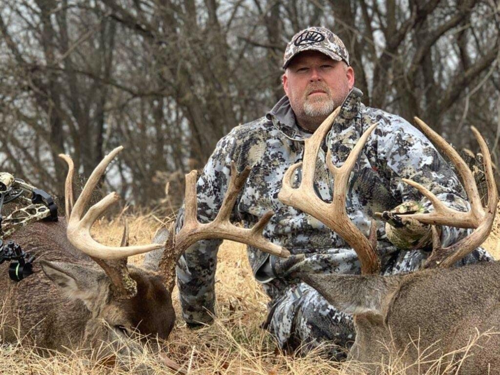 Killing one mature buck in the late season is tough; Ronnie Strong tagged these two Illinois trophies in three days.