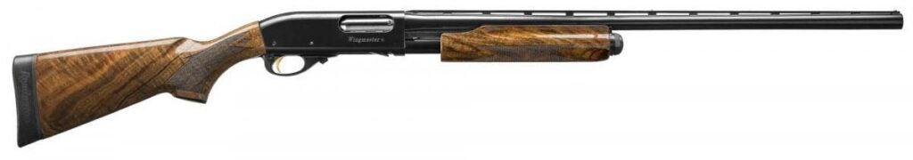 The Remington 870 Wingmaster Claro.