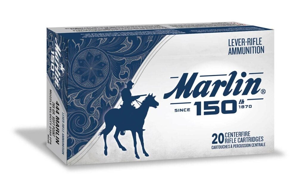 Marlin is offering these Anniversary-edition 444 loads for 2020 only.