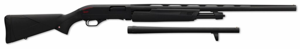 Winchester SXP pump shotgun combo.