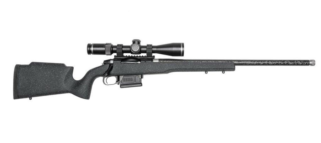 A Proof Elevation MTR rifle on a white background.