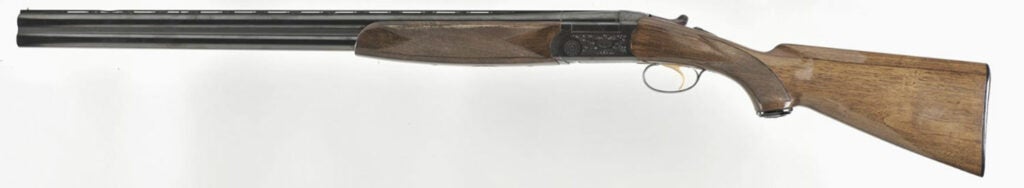 The Berretta BL O/U gun on a white background.