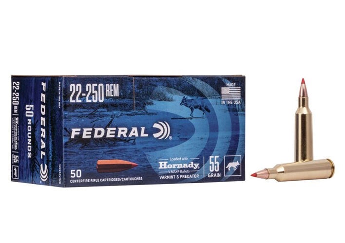 A box of Federal Premium ammunition.