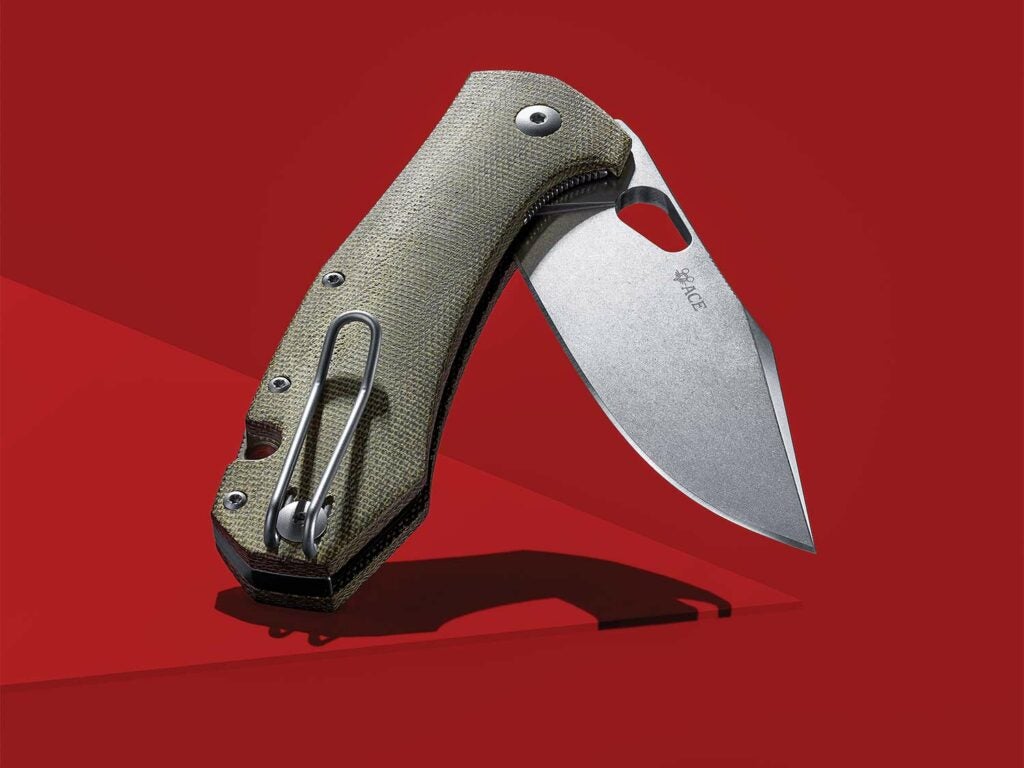 GiantMouse Ace Grand on a red background