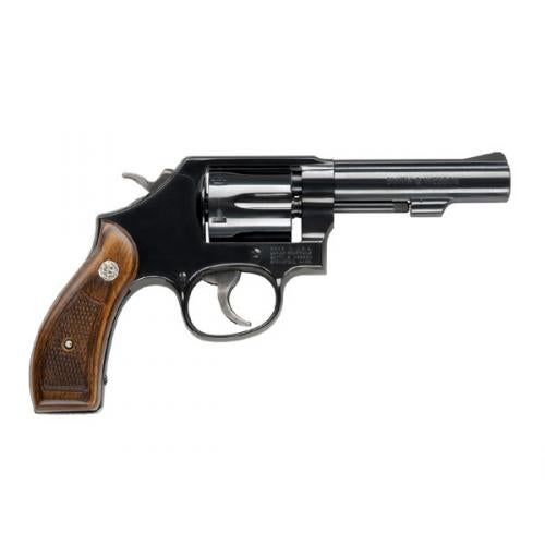 The Smith & Wesson Model 10 on a white background.