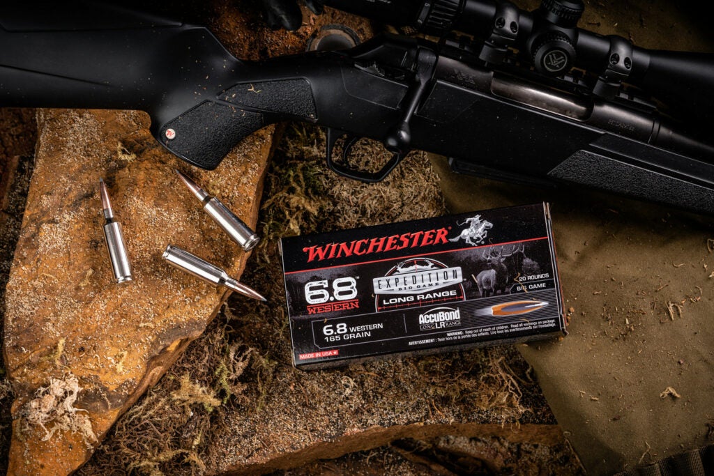 Winchester's new 6.8 Western rifle cartridge is a new hunting load for 2020.