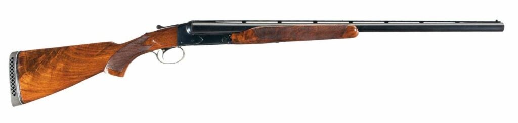 The Model 21 shotgun.