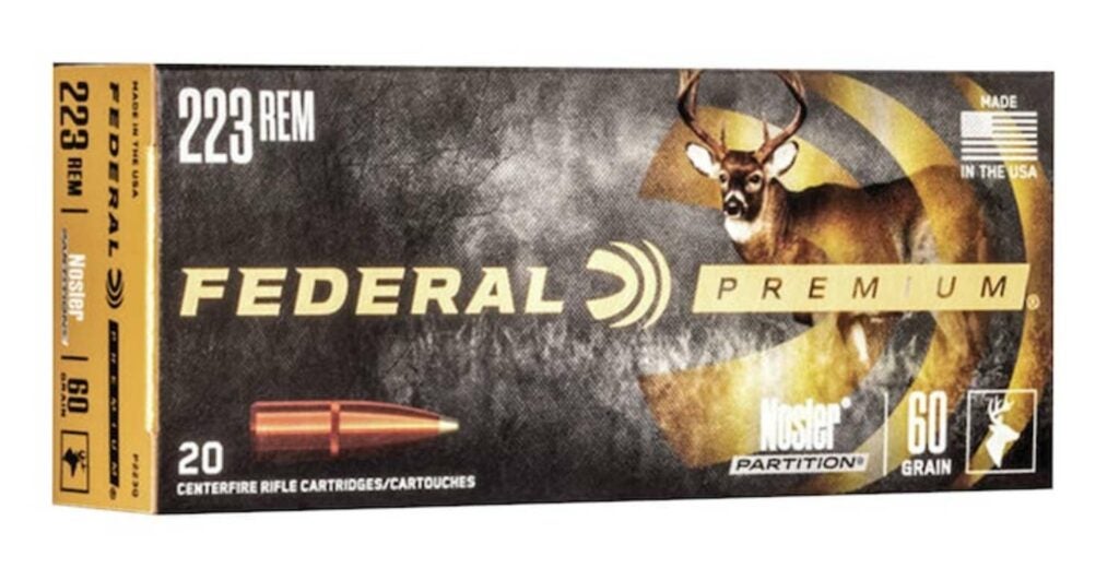 A box of Federal Premium ammo.
