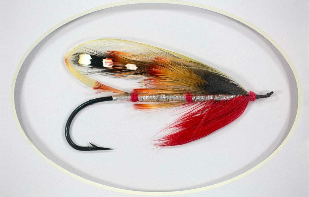 Red Sandy salmon fly