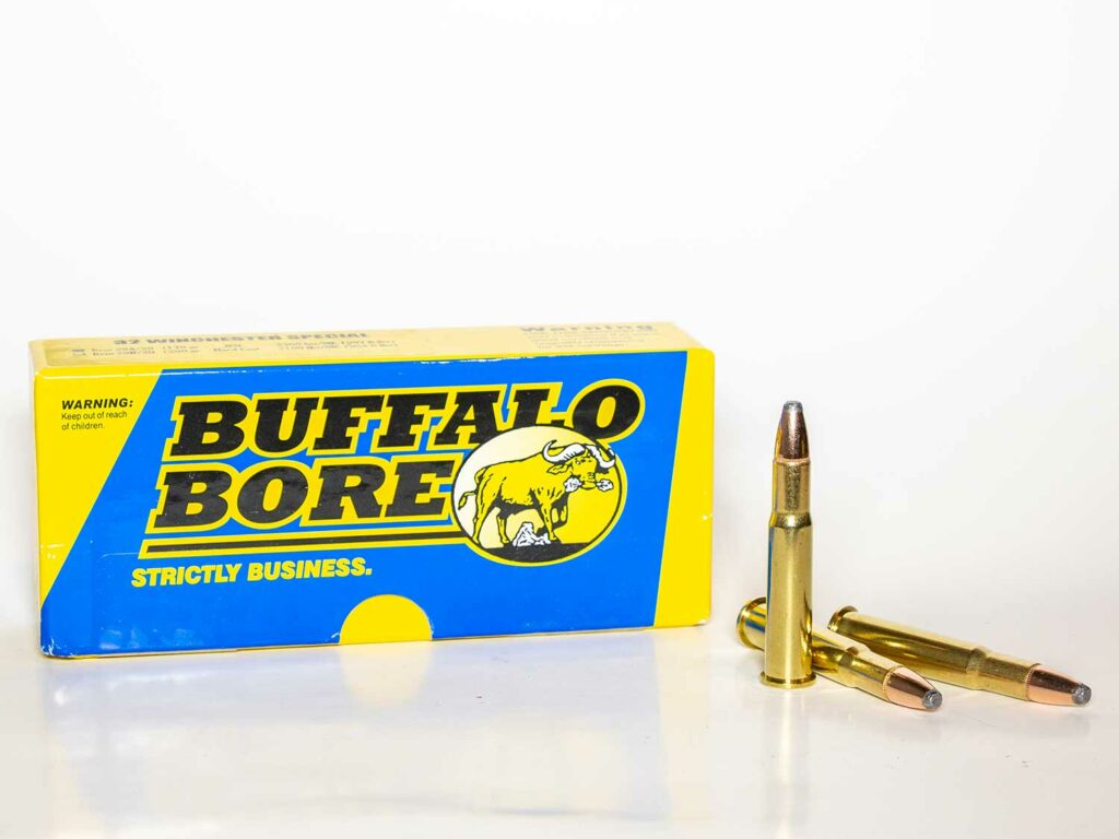 Buffalo Bore ammo in .32 Winchester Special.