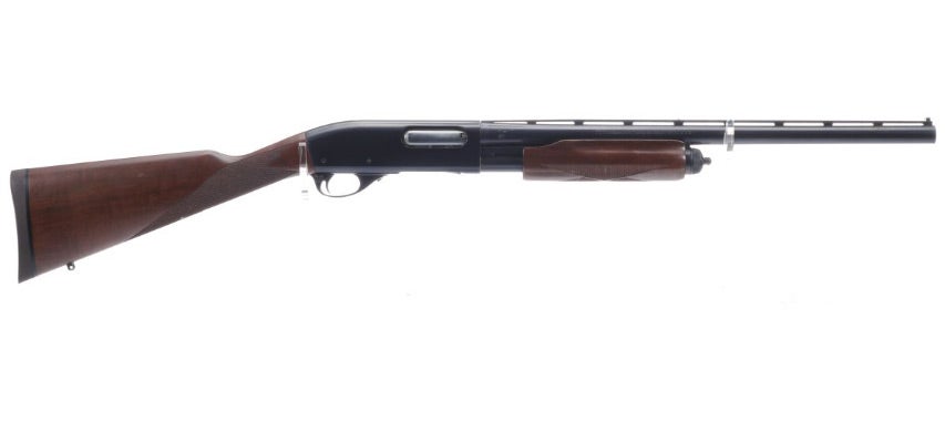 A Special Field Remington 870 shotgun on a white background.